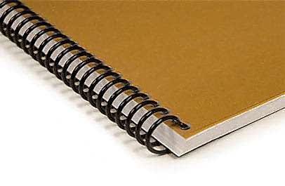 блокнот на пружине